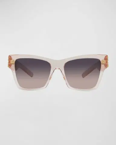 Givenchy Plumeties Crystal & Acetate Square Sunglasses | Thumbnail 3 Givenchy Plumeties Crystal & Acetate Square Sunglasses | Thumbnail 3