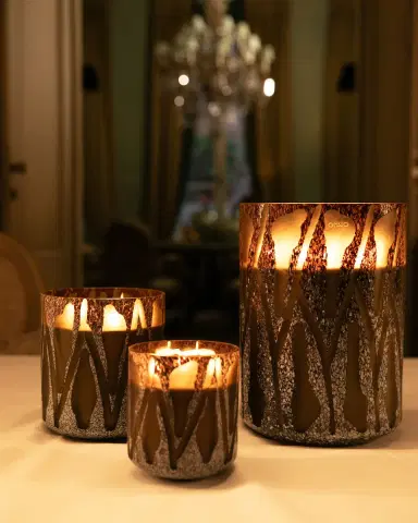 ONNO Collection Large Nature Brown Safari Candle, 4515g | Thumbnail 3