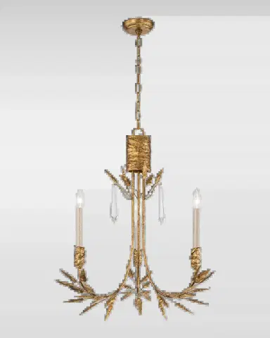 Lucas McKearn Palm d 'Or 3-Light Chandelier | Thumbnail 2 Lucas McKearn Palm d 'Or 3-Light Chandelier | Thumbnail 2