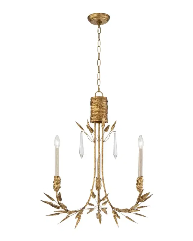 Lucas McKearn Palm d 'Or 3-Light Chandelier