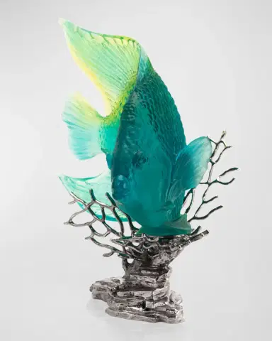 Daum Royal Turquoise Angelfish | Thumbnail 2