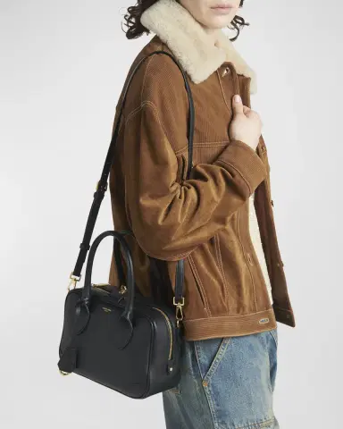 Golden Goose Vita Zip Calf Leather Top-Handle Bag | Thumbnail 2 Golden Goose Vita Zip Calf Leather Top-Handle Bag | Thumbnail 2
