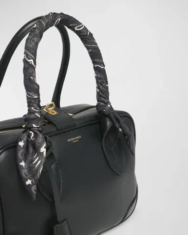 Golden Goose Vita Zip Calf Leather Top-Handle Bag | Thumbnail 7 Golden Goose Vita Zip Calf Leather Top-Handle Bag | Thumbnail 7