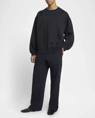 Dries Van Noten Men's Hax Applique Sweater | Thumbnail 2