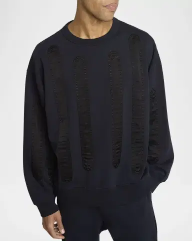 Dries Van Noten Men's Hax Applique Sweater | Thumbnail 6