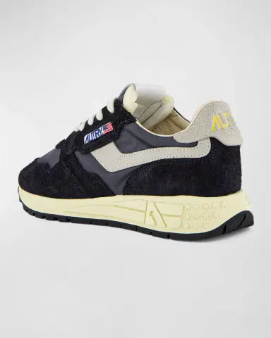 Autry Reelwind Suede Retro Trainer Sneakers | Thumbnail 3