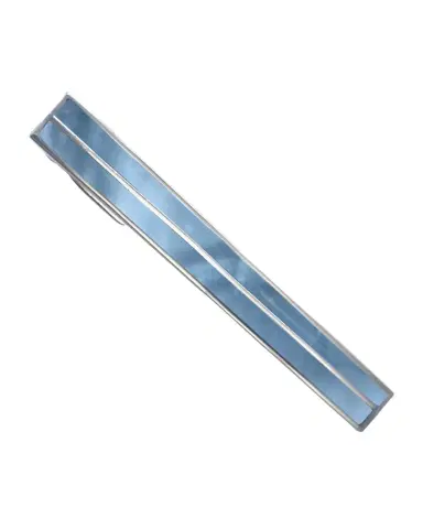 Link Up Men's Mother-Of-Pearl Stripe Tie Bar | Thumbnail 1 Link Up Men's Mother-Of-Pearl Stripe Tie Bar | Thumbnail 1