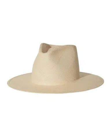 JANESSA LEONE Greta Straw Fedora | Thumbnail 1 JANESSA LEONE Greta Straw Fedora | Thumbnail 1