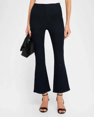 Veronica Beard Carson Off-Duty Kick-Flare Jeans | Thumbnail 4