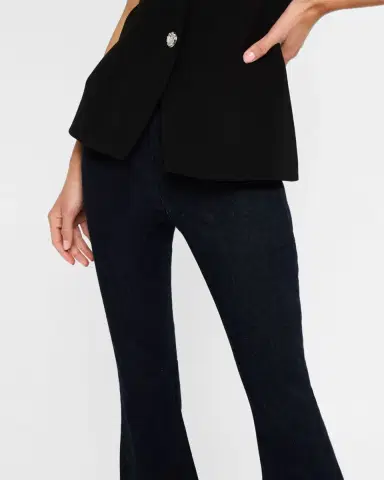 Veronica Beard Carson Off-Duty Kick-Flare Jeans | Thumbnail 5