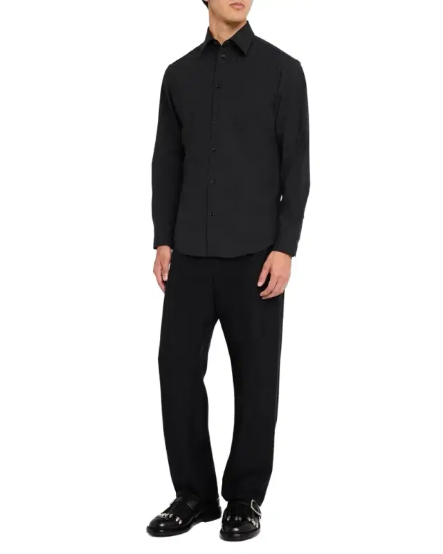 Men's Stretch Wool Sport Shirt