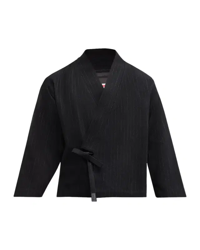 Men 's Striped Kimono Jacket