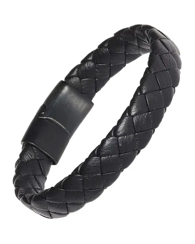 Men 's Braided Leather Bracelet