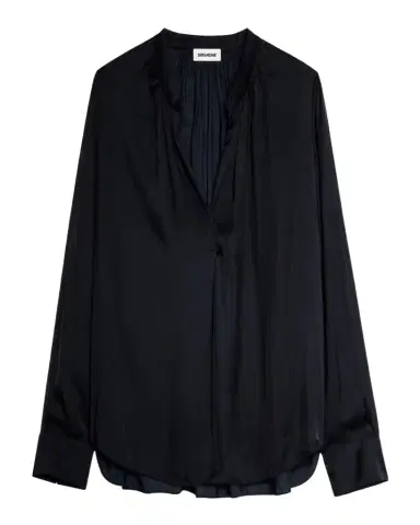 Zadig & Voltaire Tink Satin Blouse | Thumbnail 1 Zadig & Voltaire Tink Satin Blouse | Thumbnail 1