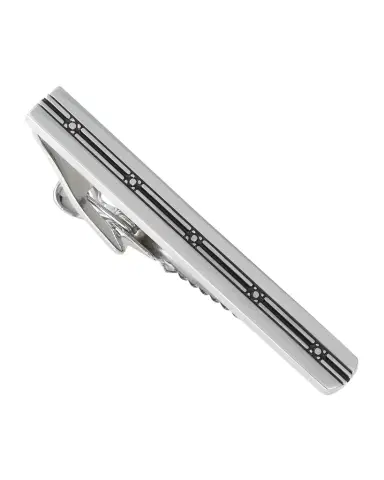 Link Up Men 's Square Pattern Tie Bar | Thumbnail 1