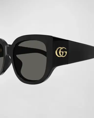 Gucci GG Logo Plastic Cat-Eye Sunglasses | Thumbnail 2 Gucci GG Logo Plastic Cat-Eye Sunglasses | Thumbnail 2