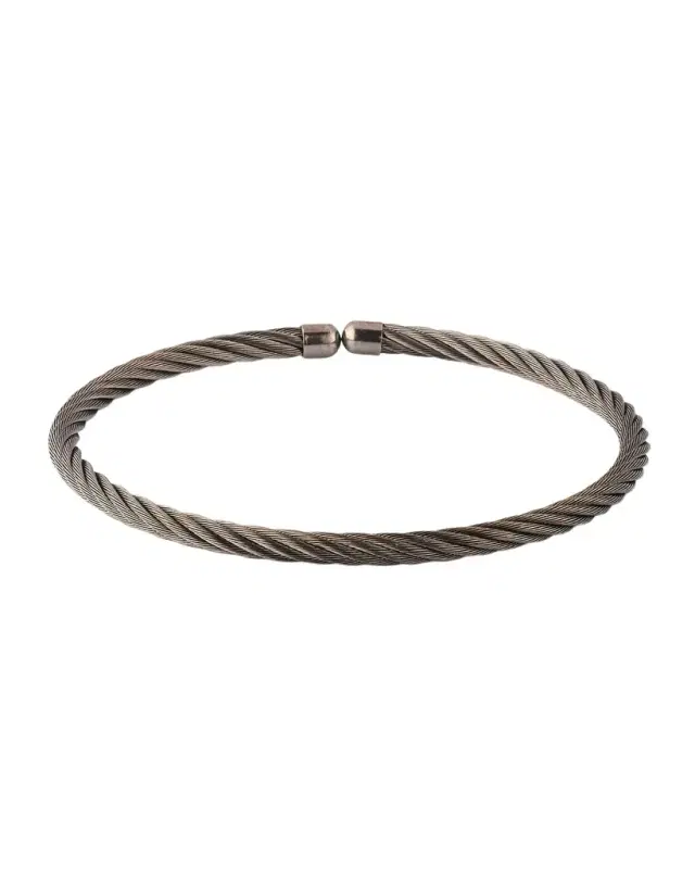Men's Stainless Steel Cable Bracelet