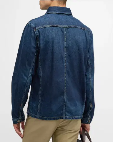 Tom Ford Men's Denim Shirt Jacket | Thumbnail 3