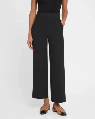 Veronica Beard Brixton Cropped Flare Pants | Thumbnail 4 Veronica Beard Brixton Cropped Flare Pants | Thumbnail 4