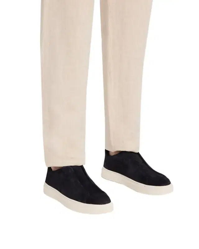 Vince Men 's Lakewood Suede Low-Top Sneakers
