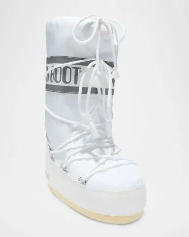 Moon Boot Icon Nylon Knee-High Snow Boots | Thumbnail 3 Moon Boot Icon Nylon Knee-High Snow Boots | Thumbnail 3