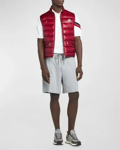 Moncler Men's Gui Longue Saison Down Vest | Thumbnail 2