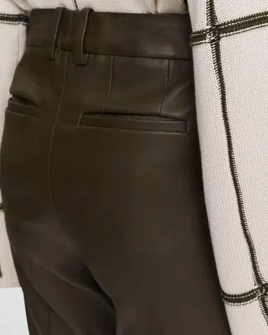 Joseph Coleman Cropped Stretch Leather Pants | Thumbnail 5 Joseph Coleman Cropped Stretch Leather Pants | Thumbnail 5