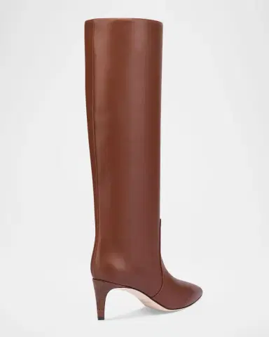 Paris Texas Knee-High Leather Stiletto Boots | Thumbnail 3