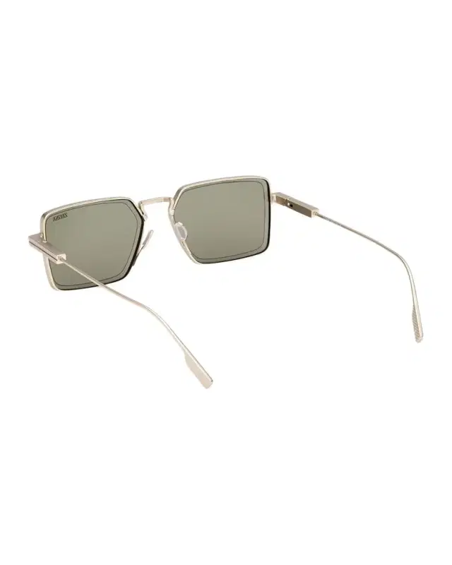Men 's EZ0243M Metal Rectangle Sunglasses