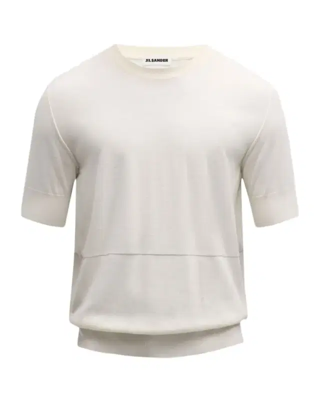 Men 's Crew T-Shirt with Stitch Detailing