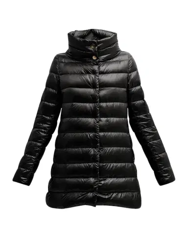 Herno Amelia Water-Resistant Ultralight Nylon A-Line Puffer Jacket | Thumbnail 1 Herno Amelia Water-Resistant Ultralight Nylon A-Line Puffer Jacket | Thumbnail 1
