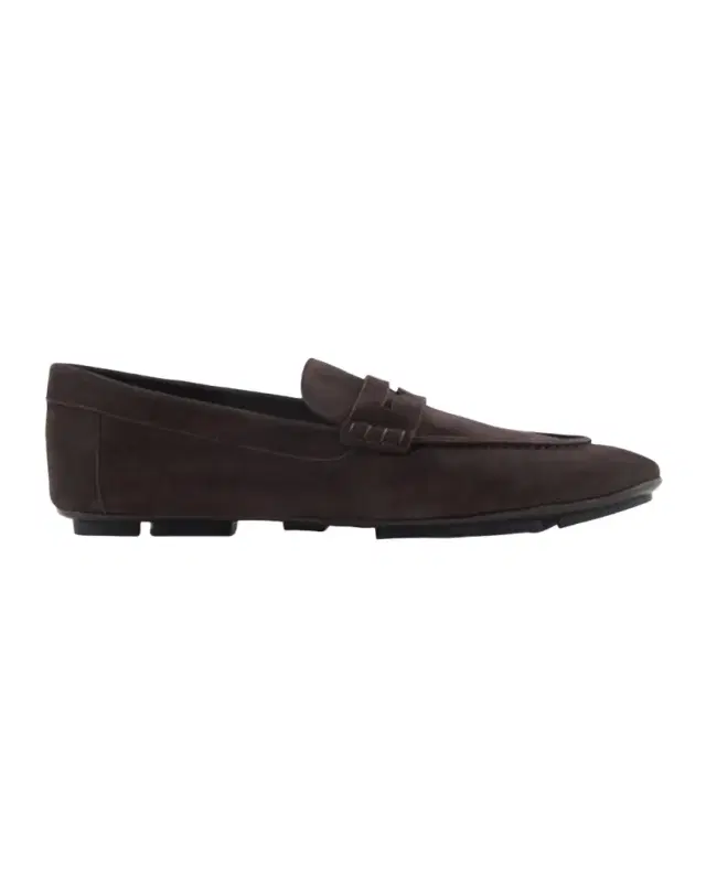 Men 's Suede Driver Penny Loafers