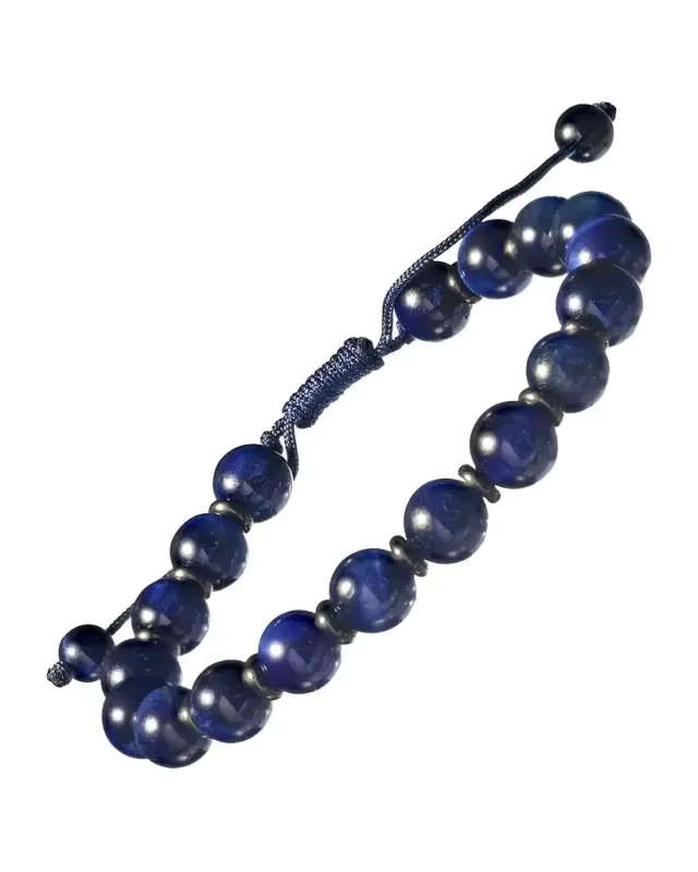 Men 's Tiger 's Eye Beaded Bracelet