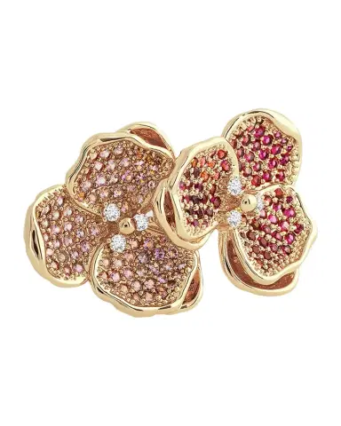 Anabel Aram Jewelry Cubic Zirconia Orchid Ring | Thumbnail 1