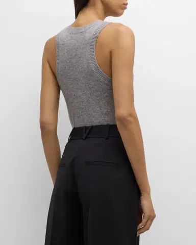 Veronica Beard Jerrel Cashmere Tank Top | Thumbnail 6 Veronica Beard Jerrel Cashmere Tank Top | Thumbnail 6