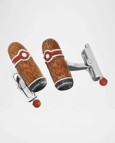 Link Up Men's Cigar And Match Cufflinks | Thumbnail 2