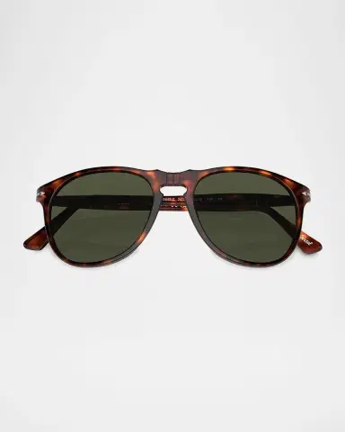 Persol Men's 0PO9649S Acetate Aviator Sunglasses | Thumbnail 5 Persol Men's 0PO9649S Acetate Aviator Sunglasses | Thumbnail 5