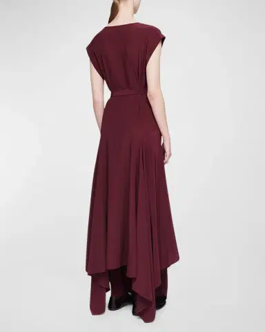 Joseph Goodman Handkerchief Silk Maxi Dress | Thumbnail 2