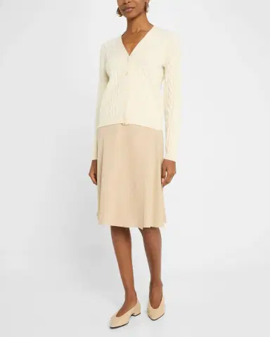 Loro Piana Jubilee Cable Baby Cashmere Cardigan | Thumbnail 2 Loro Piana Jubilee Cable Baby Cashmere Cardigan | Thumbnail 2