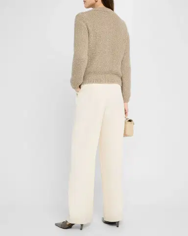 Loro Piana Baranca Cardigan Sweater Linen Cash Gg 3 | Thumbnail 2 Loro Piana Baranca Cardigan Sweater Linen Cash Gg 3 | Thumbnail 2