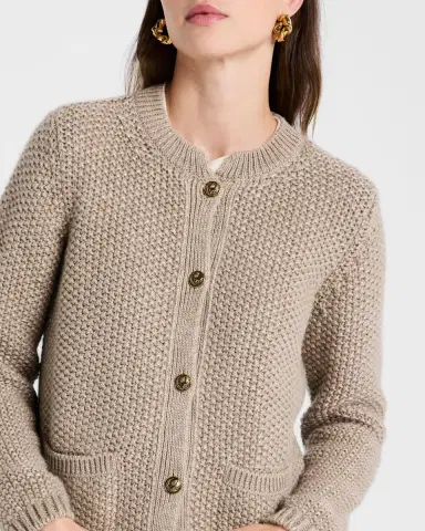 Loro Piana Baranca Cardigan Sweater Linen Cash Gg 3 | Thumbnail 4 Loro Piana Baranca Cardigan Sweater Linen Cash Gg 3 | Thumbnail 4