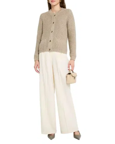 Loro Piana Baranca Cardigan Sweater Linen Cash Gg 3 | Thumbnail 1 Loro Piana Baranca Cardigan Sweater Linen Cash Gg 3 | Thumbnail 1