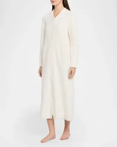 Barefoot Dreams CozyChic Zip-Front Lounger | Thumbnail 3