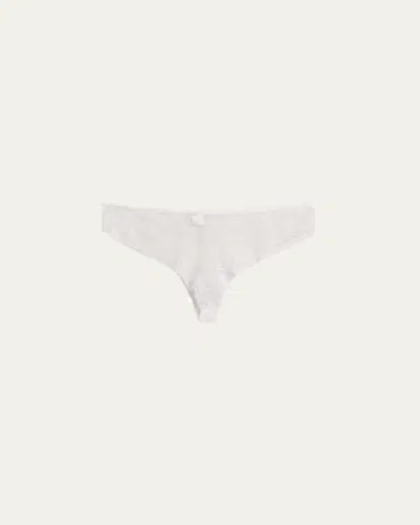 Chantelle Origins Floral Lace Thong | Thumbnail 4