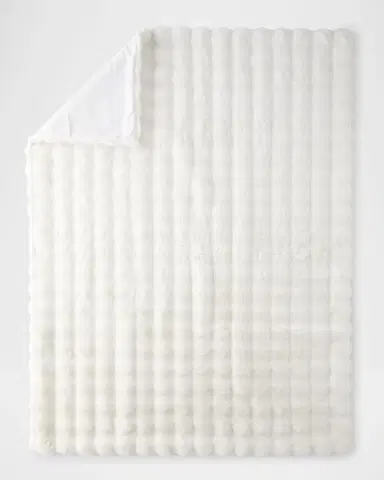 D.V. KAP Home Affair Faux Fur Throw, 55" x 72" | Thumbnail 3