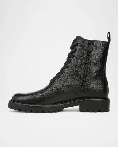 Vince Men's Dominic Supple Leather Utilitarian Boots | Thumbnail 2 Vince Men's Dominic Supple Leather Utilitarian Boots | Thumbnail 2