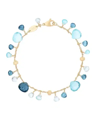 Marco Bicego 18K Yellow Gold Mixed Topaz Single-Strand Bracelet | Thumbnail 1 Marco Bicego 18K Yellow Gold Mixed Topaz Single-Strand Bracelet | Thumbnail 1