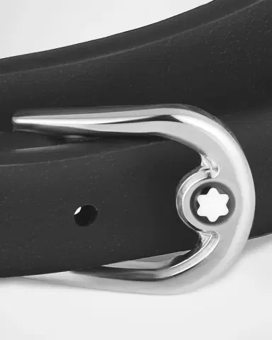 Montblanc Men 's Hoseshoe-Buckle Leather Wrap Bracelet | Thumbnail 3