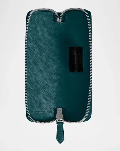 Montblanc Men's Sartorial 1-Pen Zip Pouch | Thumbnail 2 Montblanc Men's Sartorial 1-Pen Zip Pouch | Thumbnail 2