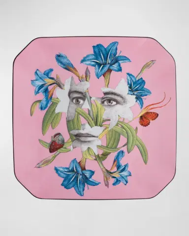 Christian LaCroix X Vista Alegre Fete Vos Jeux Dessert Plates, Set of 4 | Thumbnail 3